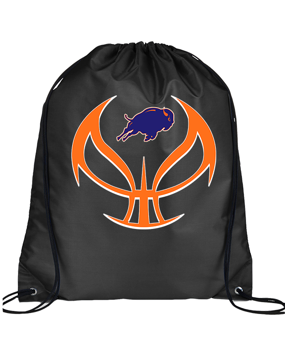 Fenton HS Girls Basketball Full Ball - Drawstring Bag