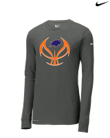 Fenton HS Girls Basketball Full Ball - Mens Nike Longsleeve