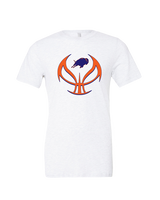 Fenton HS Girls Basketball Full Ball - Tri-Blend Shirt