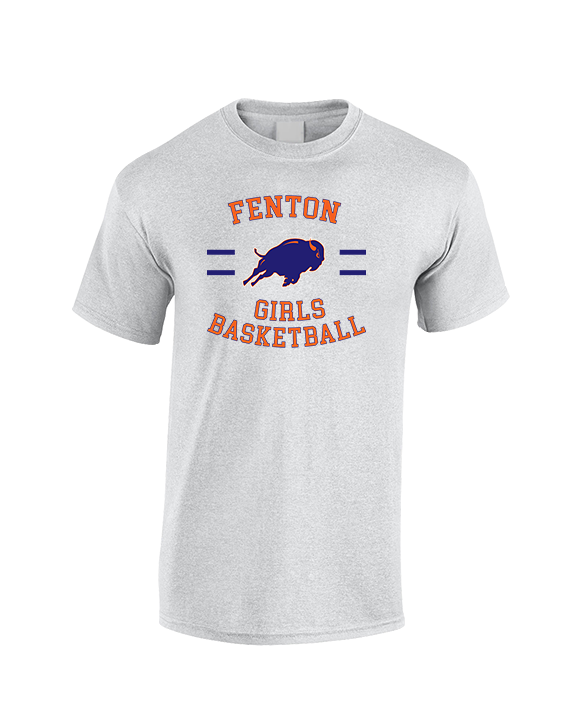 Fenton HS Girls Basketball Girls Curve - Cotton T-Shirt