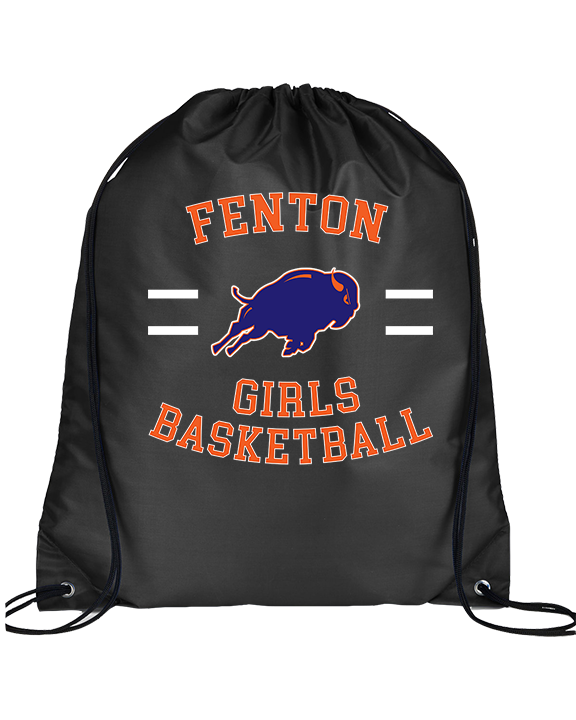 Fenton HS Girls Basketball Girls Curve - Drawstring Bag