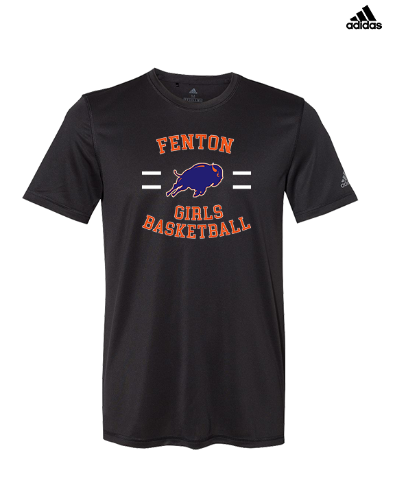 Fenton HS Girls Basketball Girls Curve - Mens Adidas Performance Shirt