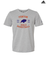 Fenton HS Girls Basketball Girls Curve - Mens Adidas Performance Shirt