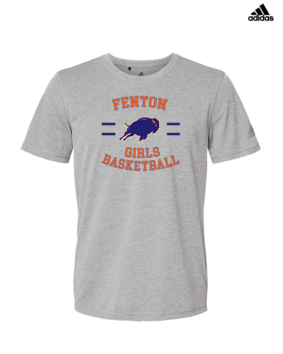 Fenton HS Girls Basketball Girls Curve - Mens Adidas Performance Shirt
