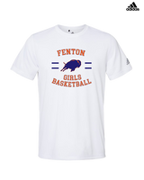 Fenton HS Girls Basketball Girls Curve - Mens Adidas Performance Shirt