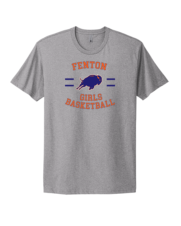 Fenton HS Girls Basketball Girls Curve - Mens Select Cotton T-Shirt