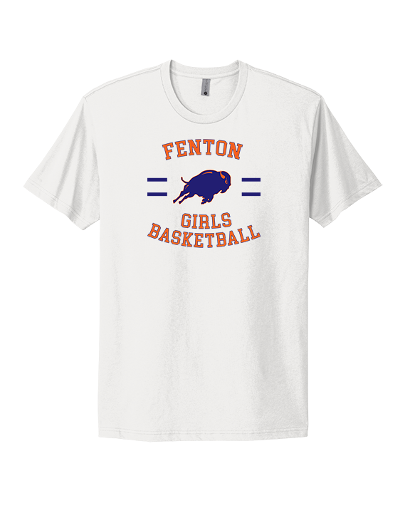 Fenton HS Girls Basketball Girls Curve - Mens Select Cotton T-Shirt