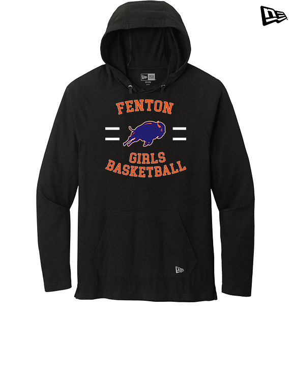 Fenton HS Girls Basketball Girls Curve - New Era Tri-Blend Hoodie