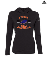 Fenton HS Girls Basketball Girls Curve - Womens Adidas Hoodie