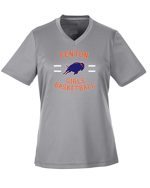 Fenton HS Girls Basketball Girls Curve - Womens Performance Shirt