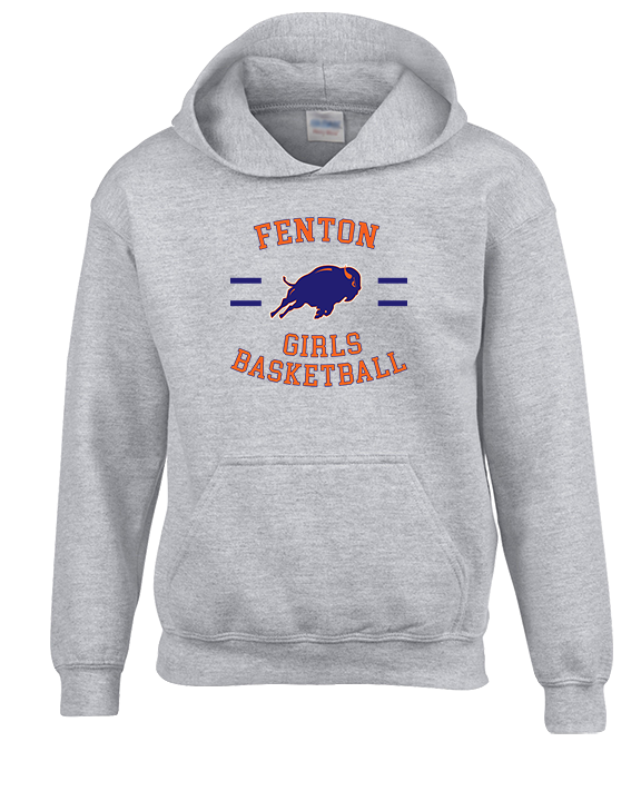 Fenton HS Girls Basketball Girls Curve - Youth Hoodie
