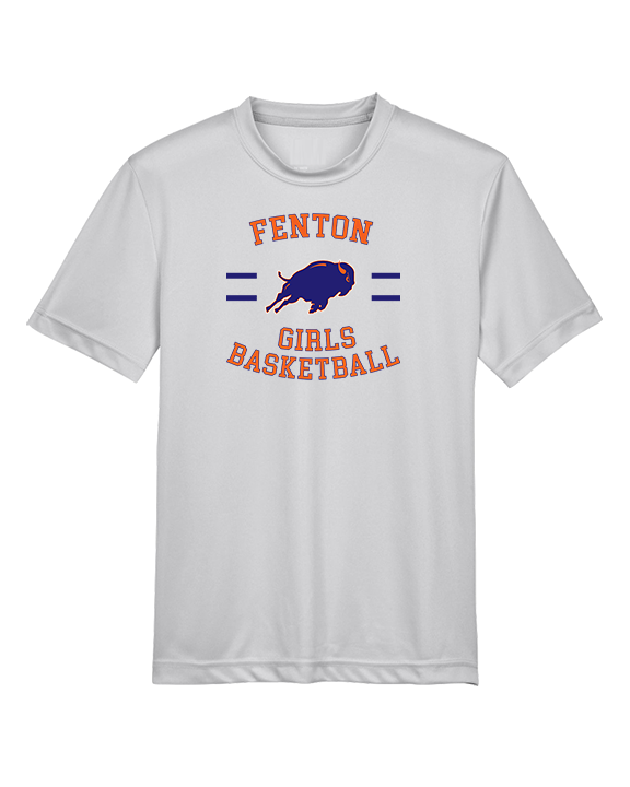 Fenton HS Girls Basketball Girls Curve - Youth Performance Shirt
