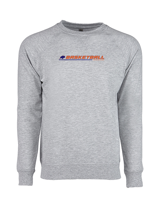 Fenton HS Girls Basketball Lines - Crewneck Sweatshirt