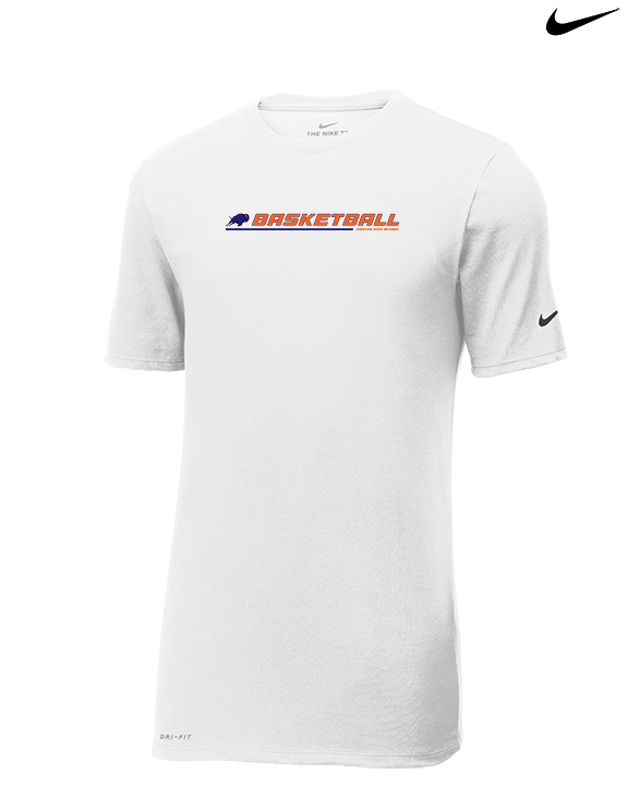 Fenton HS Girls Basketball Lines - Mens Nike Cotton Poly Tee