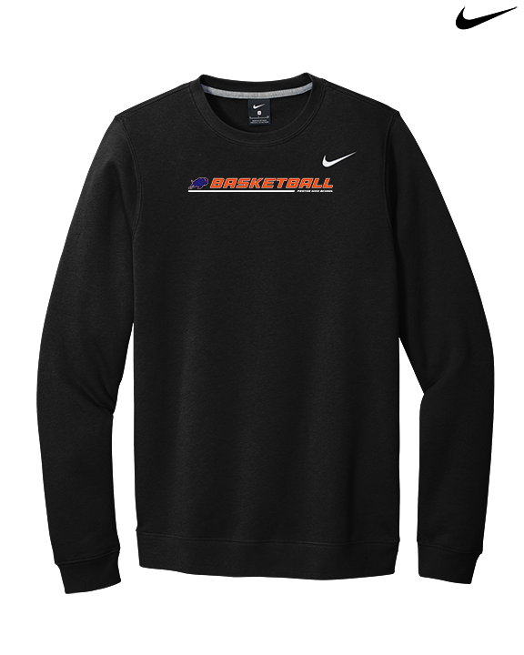 Fenton HS Girls Basketball Lines - Mens Nike Crewneck