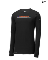 Fenton HS Girls Basketball Lines - Mens Nike Longsleeve