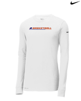 Fenton HS Girls Basketball Lines - Mens Nike Longsleeve