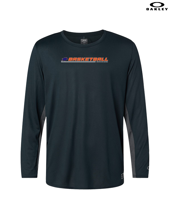 Fenton HS Girls Basketball Lines - Mens Oakley Longsleeve
