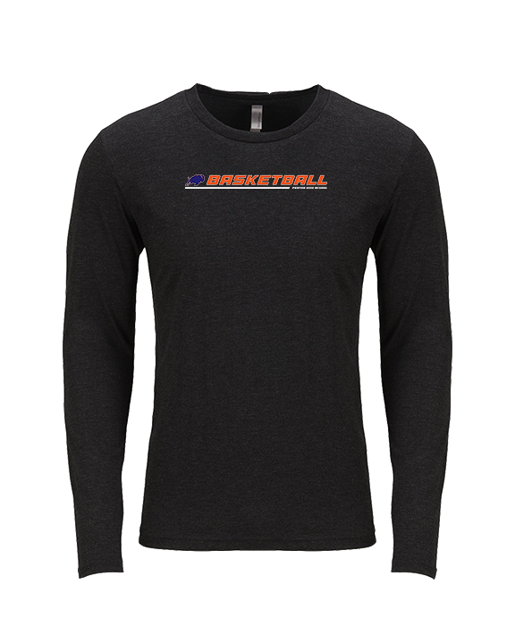 Fenton HS Girls Basketball Lines - Tri-Blend Long Sleeve