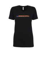 Fenton HS Girls Basketball Lines - Womens Vneck