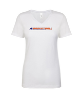 Fenton HS Girls Basketball Lines - Womens Vneck