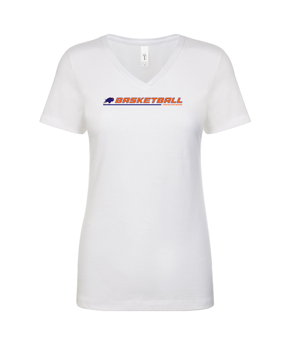 Fenton HS Girls Basketball Lines - Womens Vneck