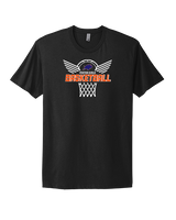 Fenton HS Girls Basketball Nothing But Net - Mens Select Cotton T-Shirt