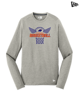 Fenton HS Girls Basketball Nothing But Net - New Era Performance Long Sleeve