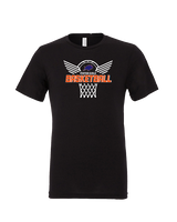 Fenton HS Girls Basketball Nothing But Net - Tri-Blend Shirt