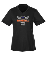 Fenton HS Girls Basketball Nothing But Net - Womens Performance Shirt