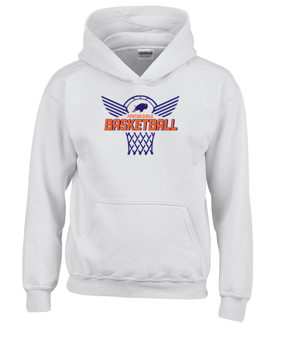 Fenton HS Girls Basketball Nothing But Net - Youth Hoodie