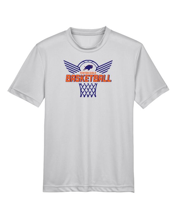 Fenton HS Girls Basketball Nothing But Net - Youth Performance Shirt