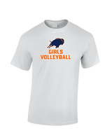 Fenton HS Girls Volleyball Main Logo - Cotton T-Shirt