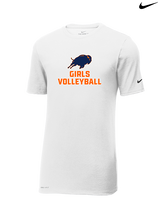 Fenton HS Girls Volleyball Main Logo - Mens Nike Cotton Poly Tee