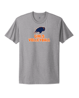 Fenton HS Girls Volleyball Main Logo - Mens Select Cotton T-Shirt