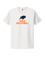 Fenton HS Girls Volleyball Main Logo - Mens Select Cotton T-Shirt