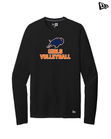 Fenton HS Girls Volleyball Main Logo - New Era Performance Long Sleeve