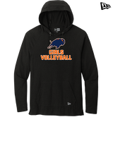 Fenton HS Girls Volleyball Main Logo - New Era Tri-Blend Hoodie