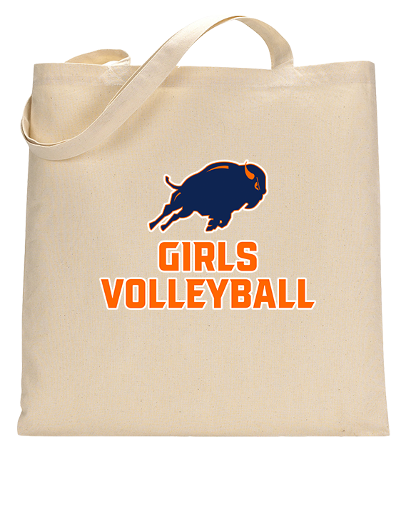 Fenton HS Girls Volleyball Main Logo - Tote