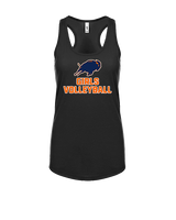 Fenton HS Girls Volleyball Main Logo - Womens Tank Top