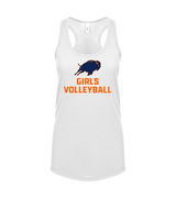Fenton HS Girls Volleyball Main Logo - Womens Tank Top