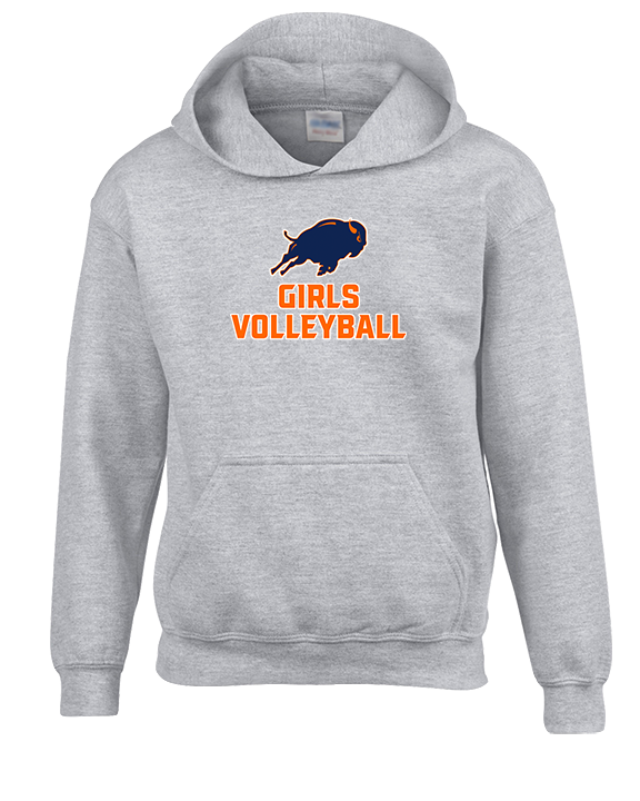 Fenton HS Girls Volleyball Main Logo - Youth Hoodie