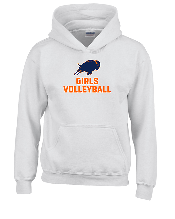 Fenton HS Girls Volleyball Main Logo - Youth Hoodie