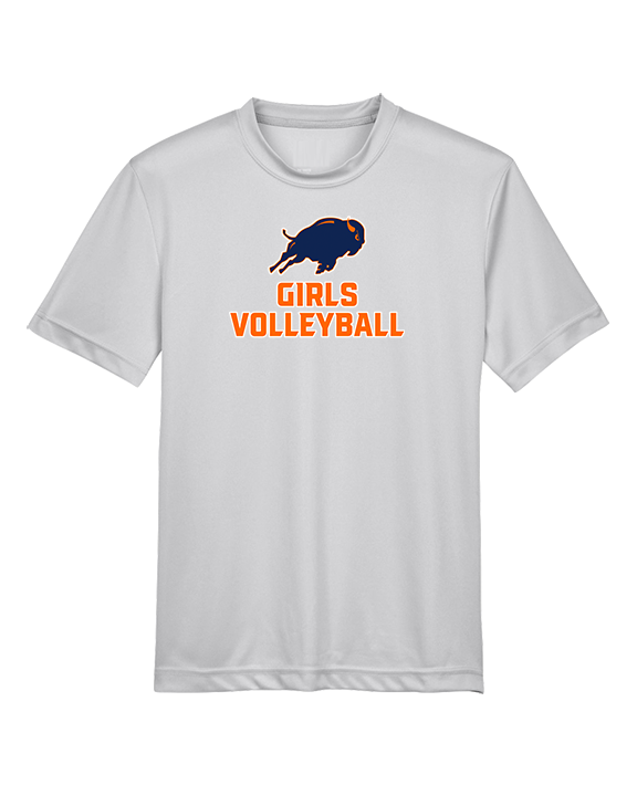 Fenton HS Girls Volleyball Main Logo - Youth Performance Shirt