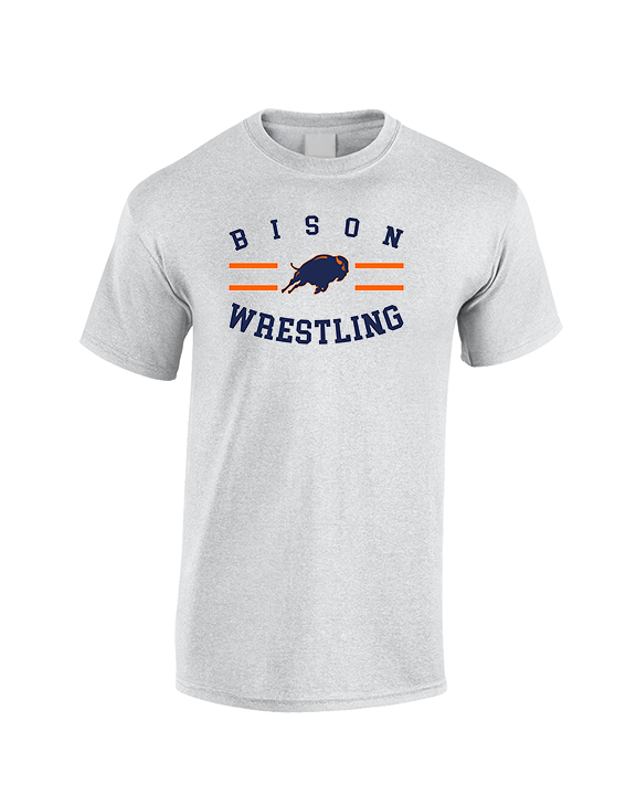 Fenton HS Wrestling Curve - Cotton T-Shirt