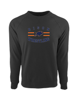 Fenton HS Wrestling Curve - Crewneck Sweatshirt