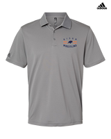 Fenton HS Wrestling Curve - Mens Adidas Polo
