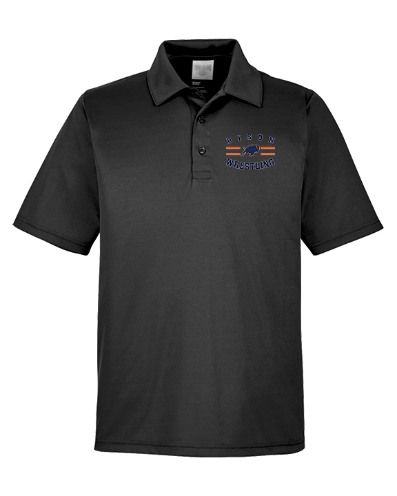 Fenton HS Wrestling Curve - Mens Polo