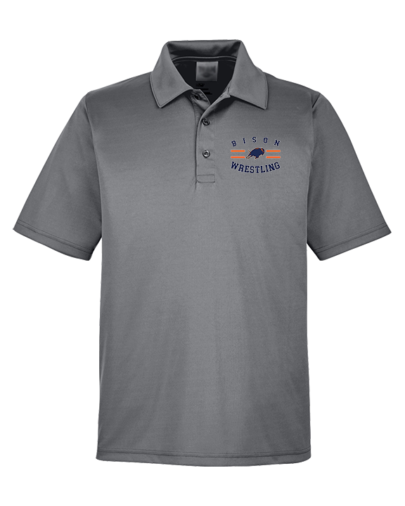 Fenton HS Wrestling Curve - Mens Polo