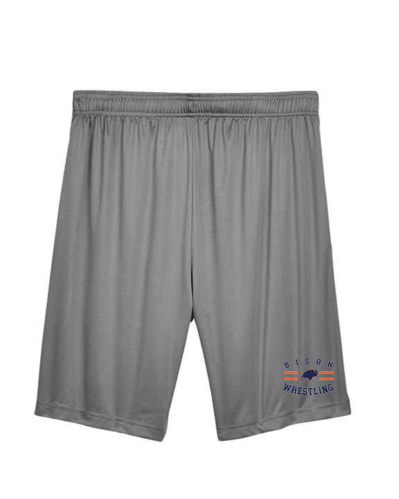 Fenton HS Wrestling Curve - Mens Training Shorts with Pockets